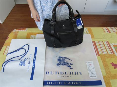 red blue burberry|Burberry blue label japan.